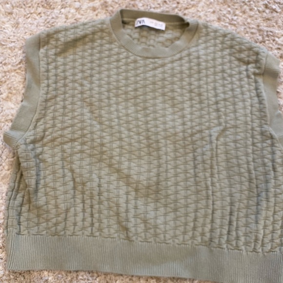 Zara Sweaters Zara Sweater Vest Poshmark